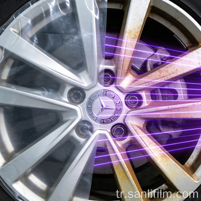 Tekerlek Koruyucu Film için UV Koruması